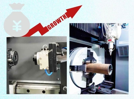 力星激光NS-6024HG三卡盤激光切管機比肩某快,風靡全球! 力星激光NS-6024HG三卡盤激光切管機比肩某快,風靡全球!