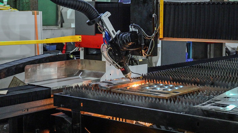 大幅面單平臺板材切割機，大型工件一刀成型